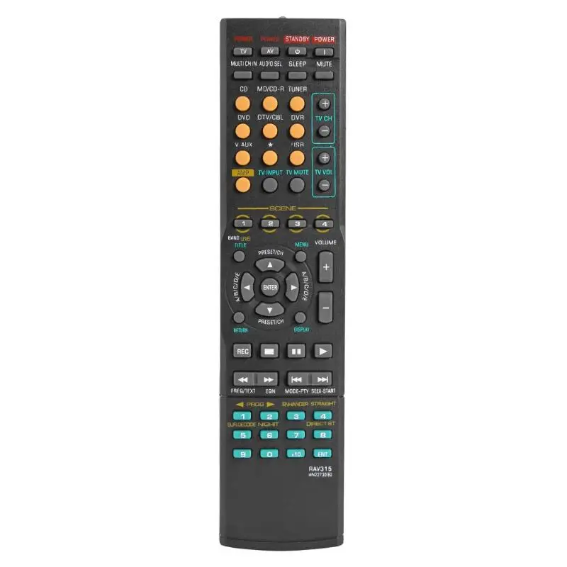 Universal Plastic Smart Remote Control Controller for Yamaha RAV315 RX-V363 Self-contained 2 AAA Batteries for Power Supply
Universal Plastic Smart Remote Control Controller for Yamaha RAV315 RX-V363 Self-contained 2 AAA Batteries for Power Supply