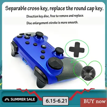 Bluetooth Wireless Controller Remote Gamepad For Nintend Switch Console For Android Smarthone For PC Controle Joystick Gift Toy
Bluetooth Wireless Controller Remote Gamepad For Nintend Switch Console For Android Smarthone For PC Controle Joystick Gift Toy