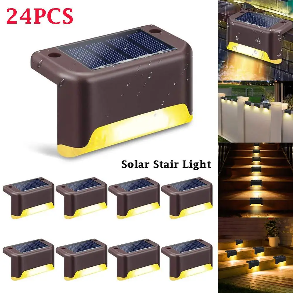 Solar Deck Lights LED Solar Step Lamp Outdoor Waterproof Solar Fence Light for Patio Stairs Garden Lights Pathway Yard Landscape
Solar Deck Lights LED Solar Step Lamp Outdoor Waterproof Solar Fence Light for Patio Stairs Garden Lights Pathway Yard Landscape