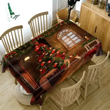 Customizable 3D Tablecloth Dustproof Christmas Waterproof Thicken Rectangular and Round Wedding Table Cloth
Customizable 3D Tablecloth Dustproof Christmas Waterproof Thicken Rectangular and Round Wedding Table Cloth