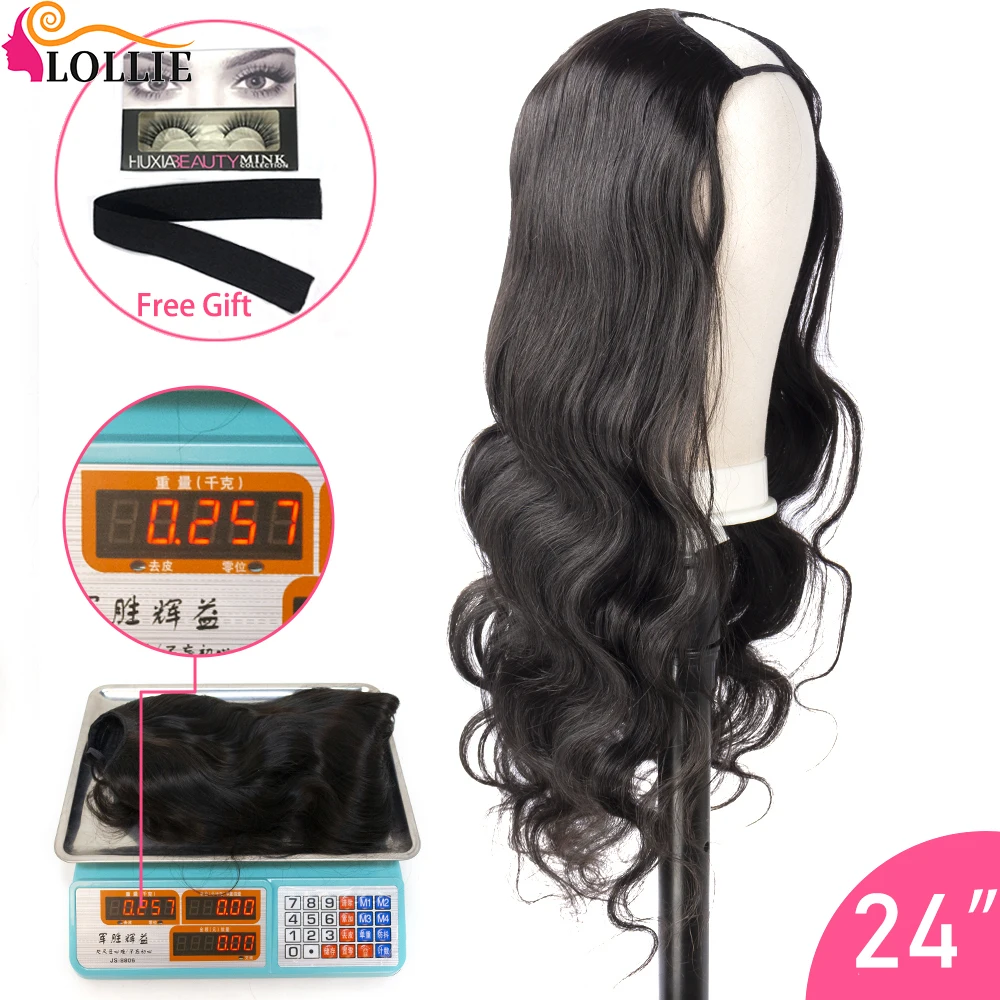 u part wig body wave 7