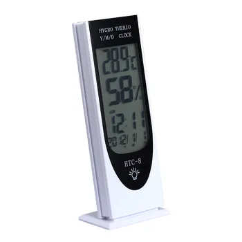 LCD Electronic Digital Hygrometer Thermometer htc-8 indoor Temperature home weather station humidity meter backlit thermometer
LCD Electronic Digital Hygrometer Thermometer htc-8 indoor Temperature home weather station humidity meter backlit thermometer