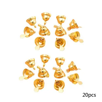 20pcs/1set Copper Gold Plated Bells 11mm Christmas Tree Pendant Ornaments Christmas Decoration Bells Pendant Decoration
20pcs/1set Copper Gold Plated Bells 11mm Christmas Tree Pendant Ornaments Christmas Decoration Bells Pendant Decoration