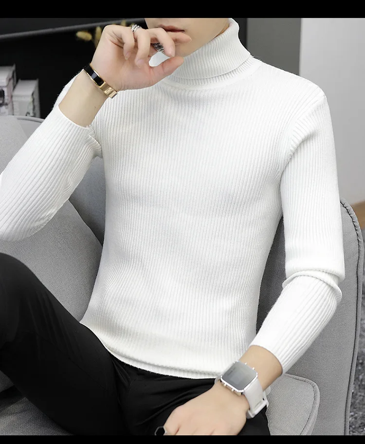 2020 men's autumn and winter turtleneck sweaters and pullovers winter casual solid color knitted turtleneck sweaters fashion men
2020 men's autumn and winter turtleneck sweaters and pullovers winter casual solid color knitted turtleneck sweaters fashion men