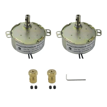 CHANCS Electric Synchron Motor TYC-50 110V/220V 2.5-3RPM Coupler Connector With 7mm Flexible Coupling For Microwave Oven 2PCS
CHANCS Electric Synchron Motor TYC-50 110V/220V 2.5-3RPM Coupler Connector With 7mm Flexible Coupling For Microwave Oven 2PCS
