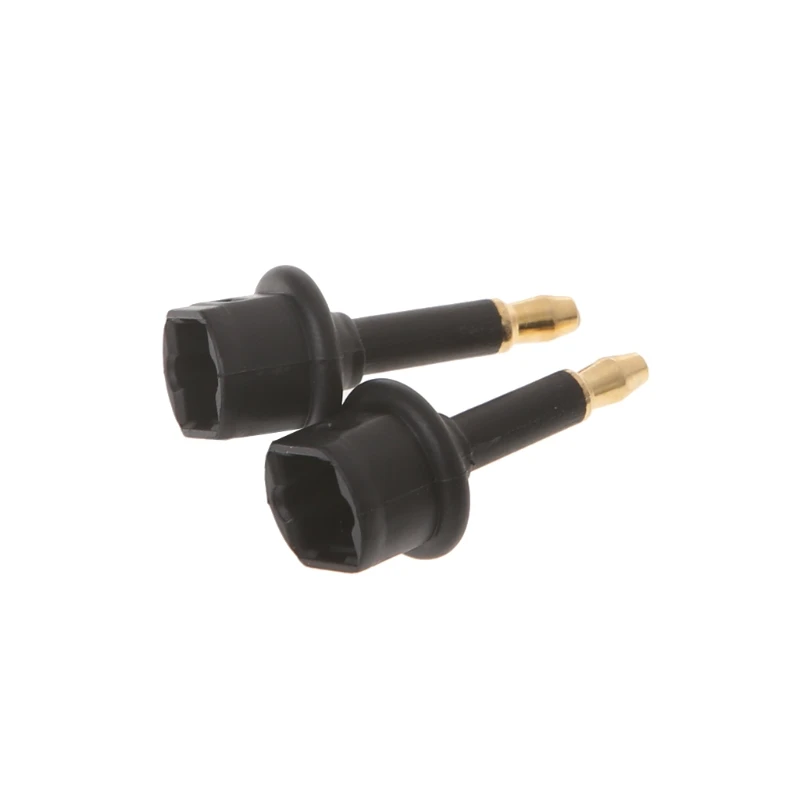 2 Pcs Toslink Female To 3.5mm Male Mini Audio Plug Digital Optical Adapter Converter X6HB
2 Pcs Toslink Female To 3.5mm Male Mini Audio Plug Digital Optical Adapter Converter X6HB