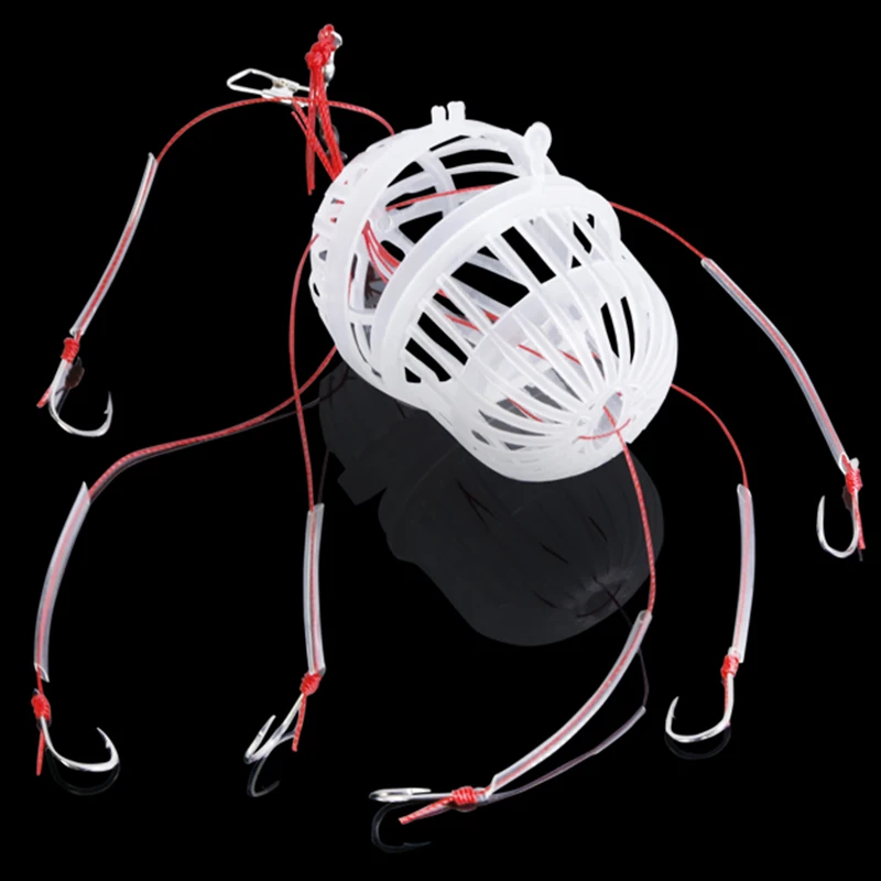 1Pcs Explosion Hook Fishing Hook SetsOutdoor Fishhook With Six Strong Hook Fishing Tackle Feeder Cage Fishing Accessories
1Pcs Explosion Hook Fishing Hook SetsOutdoor Fishhook With Six Strong Hook Fishing Tackle Feeder Cage Fishing Accessories