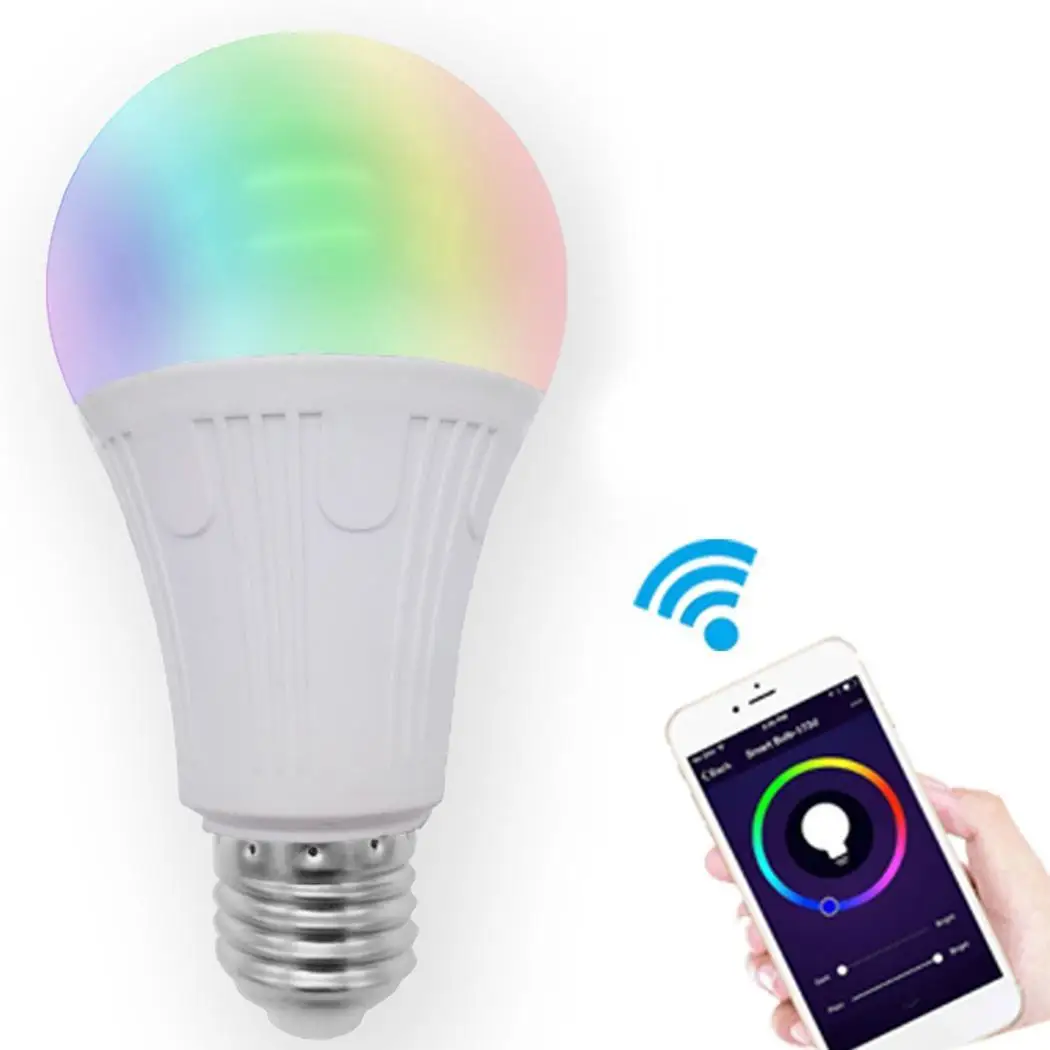 Wifi Smart Light Bulb Home Voice 3 Control E27 Bulb IP20 RGBW 120 degrees Dimming 80-90 Light 30000H Bulb 110g
Wifi Smart Light Bulb Home Voice 3 Control E27 Bulb IP20 RGBW 120 degrees Dimming 80-90 Light 30000H Bulb 110g