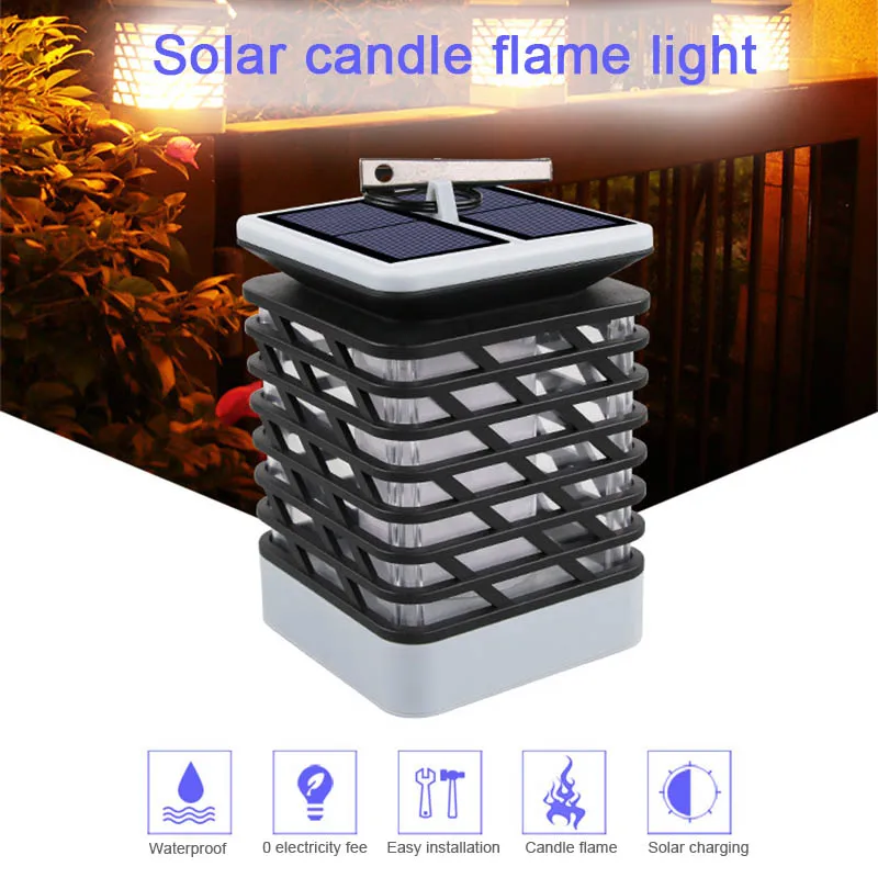 Solar Power LED Light Flame Effect Lamp Waterproof Energy Saving For Garden Lawn SLC88
Solar Power LED Light Flame Effect Lamp Waterproof Energy Saving For Garden Lawn SLC88