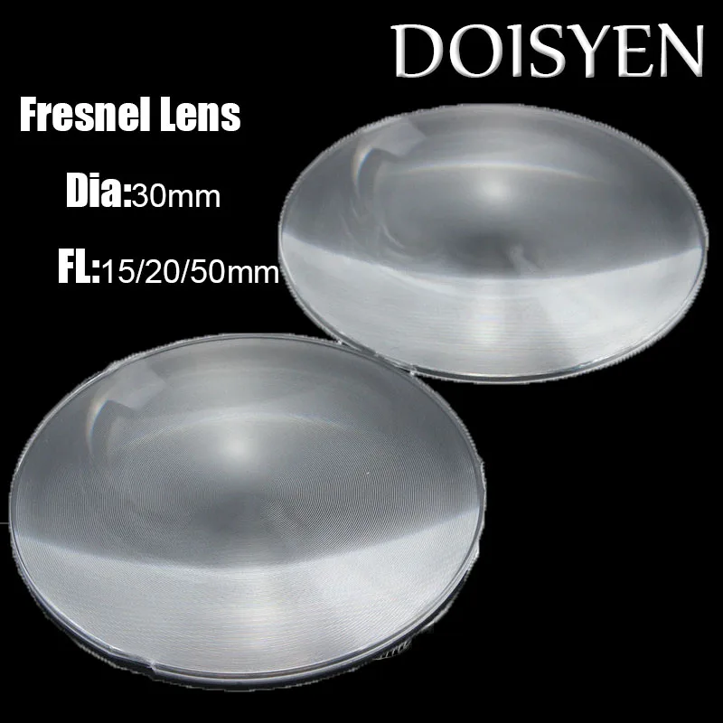 Dia 30mm FL15 20 50mm LED Fresnel lens For Diy projector Fresnel Lense Solar Concentrator Stage Lamp Flashlight Lenses
Dia 30mm FL15 20 50mm LED Fresnel lens For Diy projector Fresnel Lense Solar Concentrator Stage Lamp Flashlight Lenses