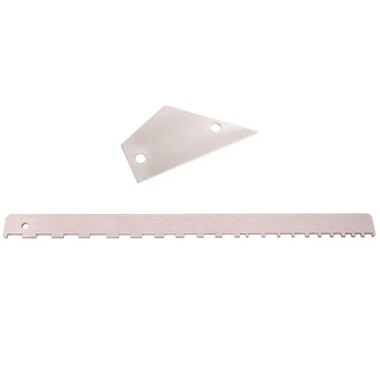 2PCS Guitar Stainless Steel Neck Notched Straight Edge and Fret Rocker Luthiers Tool for Most Guitar
2PCS Guitar Stainless Steel Neck Notched Straight Edge and Fret Rocker Luthiers Tool for Most Guitar