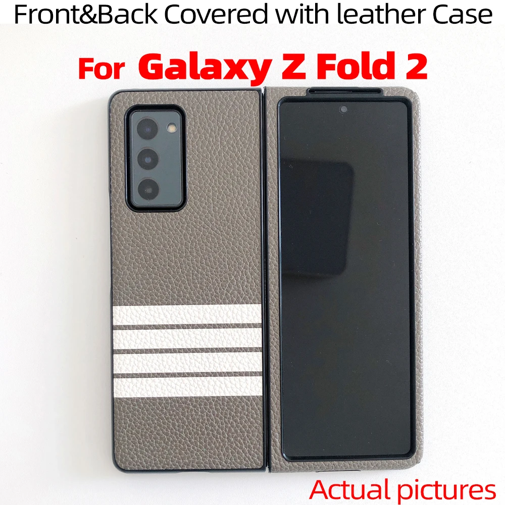 For Galaxy Z Fold 2 Case for Galaxy Z Fold2 5G front and back covered with Luxury leather Case For Galaxy Z Fold2 5G Case
For Galaxy Z Fold 2 Case for Galaxy Z Fold2 5G front and back covered with Luxury leather Case For Galaxy Z Fold2 5G Case