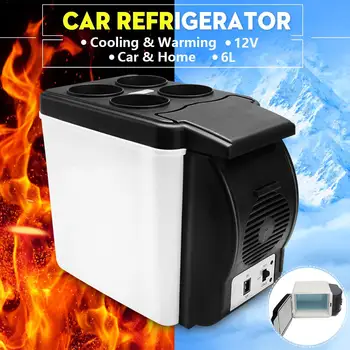 12V 45W 6L Auto Car Mini Fridge 2 In 1 Free-standing Less Noise Car Refrigerator Portable Geladeira for Cars Van Coche Camping
12V 45W 6L Auto Car Mini Fridge 2 In 1 Free-standing Less Noise Car Refrigerator Portable Geladeira for Cars Van Coche Camping