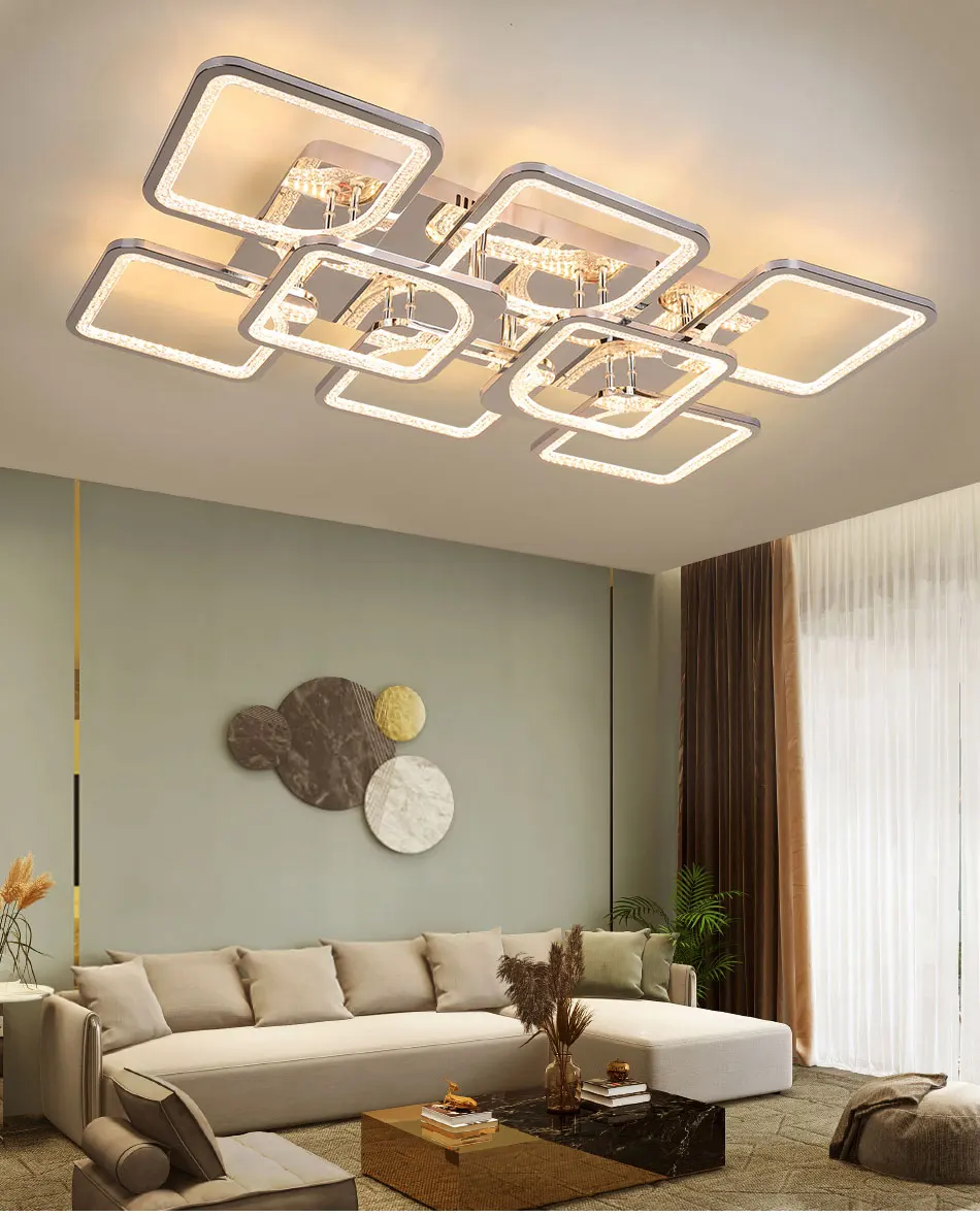 Modern LED Chandelier Remote Dimmable Indoor Lighting For Bedroom Restaurant Study Dining Living Room Light Fixtures Home Lustre Modern LED Chandelier Remote Dimmable Indoor Lighting For Bedroom Restaurant Study Dining Living Room Light Fixtures Home Lustre