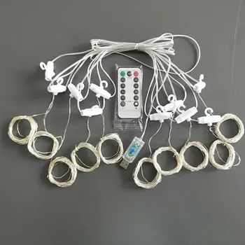 LED Curtain Light USB Remote Control 3x3 Meters 300 Bulbs Fairy Tale Wedding Party Garden Christmas Decoration Lights
LED Curtain Light USB Remote Control 3x3 Meters 300 Bulbs Fairy Tale Wedding Party Garden Christmas Decoration Lights