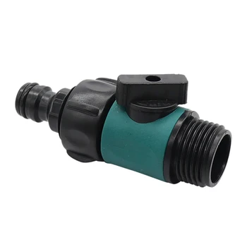 Plastic Valve with 3/4 Inch Male Thread Quick Connector Car Wash Garden Irrigation Pipe Fittings Prolong Hose Switch 1 Pc
Plastic Valve with 3/4 Inch Male Thread Quick Connector Car Wash Garden Irrigation Pipe Fittings Prolong Hose Switch 1 Pc