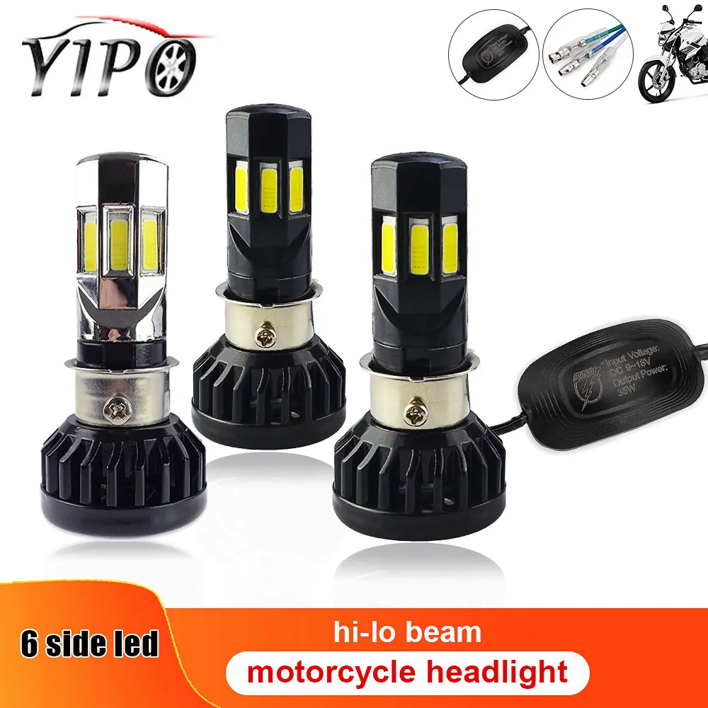 2pcs Motorcycle led headlight led cob light bulb lamp 6 side led hi-lo beam motorbike headlamp headlight Universal motor 12V 35W
2pcs Motorcycle led headlight led cob light bulb lamp 6 side led hi-lo beam motorbike headlamp headlight Universal motor 12V 35W