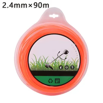 2.4mm X90m Orange Nylon Trimmer Strimmer Line Brushcutter Cord Wire - Round High Quality Home Garden Supplies
2.4mm X90m Orange Nylon Trimmer Strimmer Line Brushcutter Cord Wire - Round High Quality Home Garden Supplies