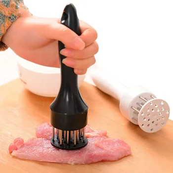 Stainless steel Meat Tenderizer Kitchen Meat Tenderizer Needle Tool Steak Pork Beef Fish Tenderness Cookware Loose Meat Needle
Stainless steel Meat Tenderizer Kitchen Meat Tenderizer Needle Tool Steak Pork Beef Fish Tenderness Cookware Loose Meat Needle