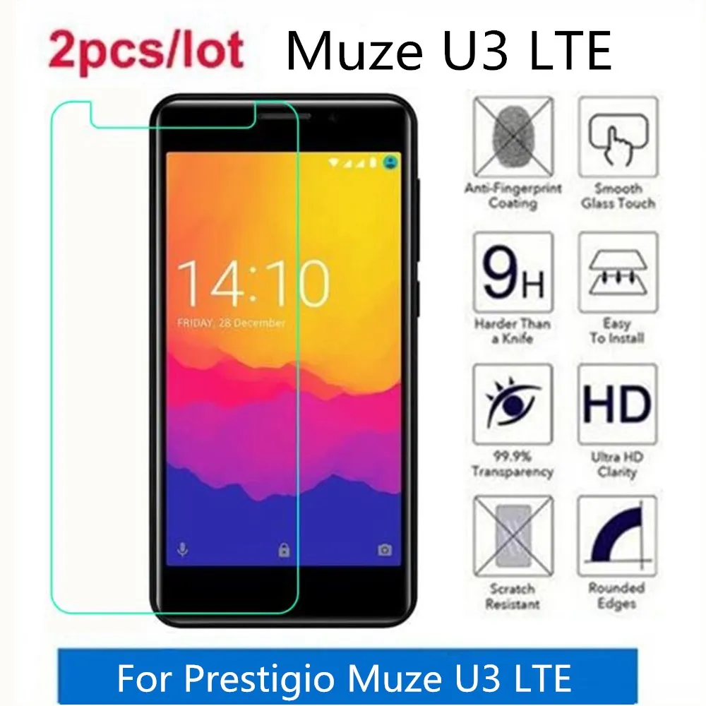 2 Pcs/Lot For Prestigio Muze U3 LTE Tempered Glass 9H 2.5D Premium Screen Protective Film Glass
2 Pcs/Lot For Prestigio Muze U3 LTE Tempered Glass 9H 2.5D Premium Screen Protective Film Glass