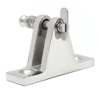 Fitting Tool Stainless steel Deck Hinge Set Quick release Mount Angle Marine grade Bimini tops Durable Reliable Accessory
Fitting Tool Stainless steel Deck Hinge Set Quick release Mount Angle Marine grade Bimini tops Durable Reliable Accessory