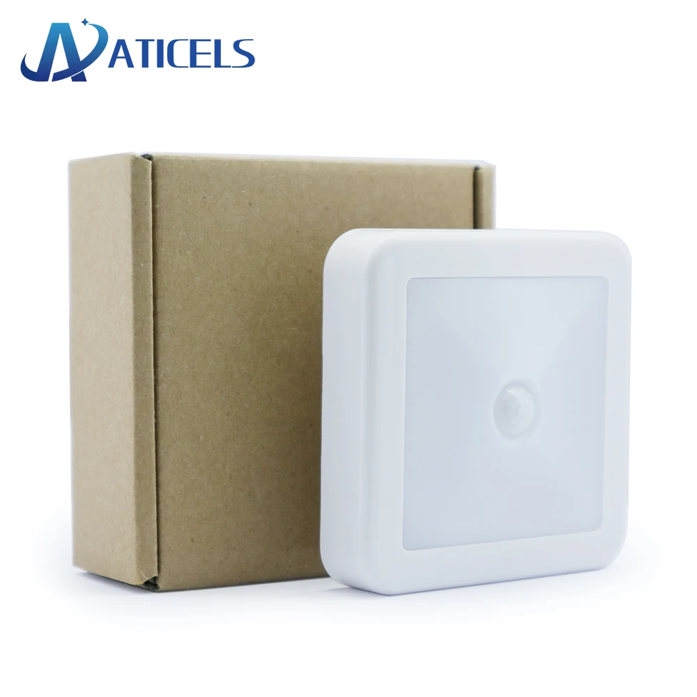 Infrared PIR Motion Sensor Night Light 6LEDs Battery operated Wall Lamp Auto On/Off for Closet Under cabinet light
Infrared PIR Motion Sensor Night Light 6LEDs Battery operated Wall Lamp Auto On/Off for Closet Under cabinet light