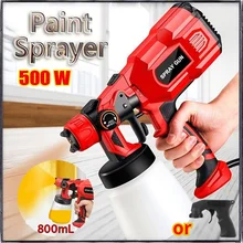 800ML 500W High Power Electric Spray Gun Household Paint Sprayer Easy To Spray and Clean Suitable Car Paint Care Aerosol 
800ML 500W High Power Electric Spray Gun Household Paint Sprayer Easy To Spray and Clean Suitable Car Paint Care Aerosol