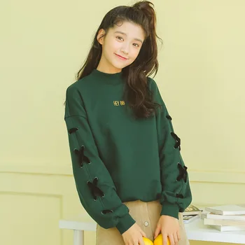 Spring New Style Korean-Style Simple Bandage Cloth Joint Lettered Crew Neck Loose-Fit Pullover Hoody Women Hoodies -40
Spring New Style Korean-Style Simple Bandage Cloth Joint Lettered Crew Neck Loose-Fit Pullover Hoody Women Hoodies -40