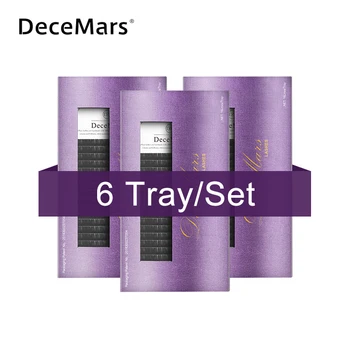 DeceMars 6pcs/lot individual mink eyelashes J B C D eyelash extensions supplies cilia eyelash extension with Paper Packing
DeceMars 6pcs/lot individual mink eyelashes J B C D eyelash extensions supplies cilia eyelash extension with Paper Packing