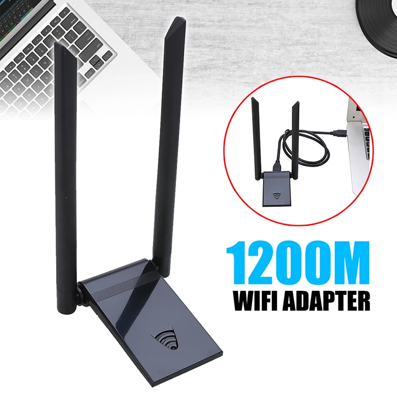 PC Laptop Network Card WiFi Receiver WIFI Dongle Transmitter Wireless USB3.0 Adapter 2.4G/5.8G 1200M Gigabit Dual-band
PC Laptop Network Card WiFi Receiver WIFI Dongle Transmitter Wireless USB3.0 Adapter 2.4G/5.8G 1200M Gigabit Dual-band