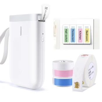 Portable Thermal Label Printer Handheld Price Sticker Printer Bluetooth Connection for Mobile Phone Android iOS
Portable Thermal Label Printer Handheld Price Sticker Printer Bluetooth Connection for Mobile Phone Android iOS