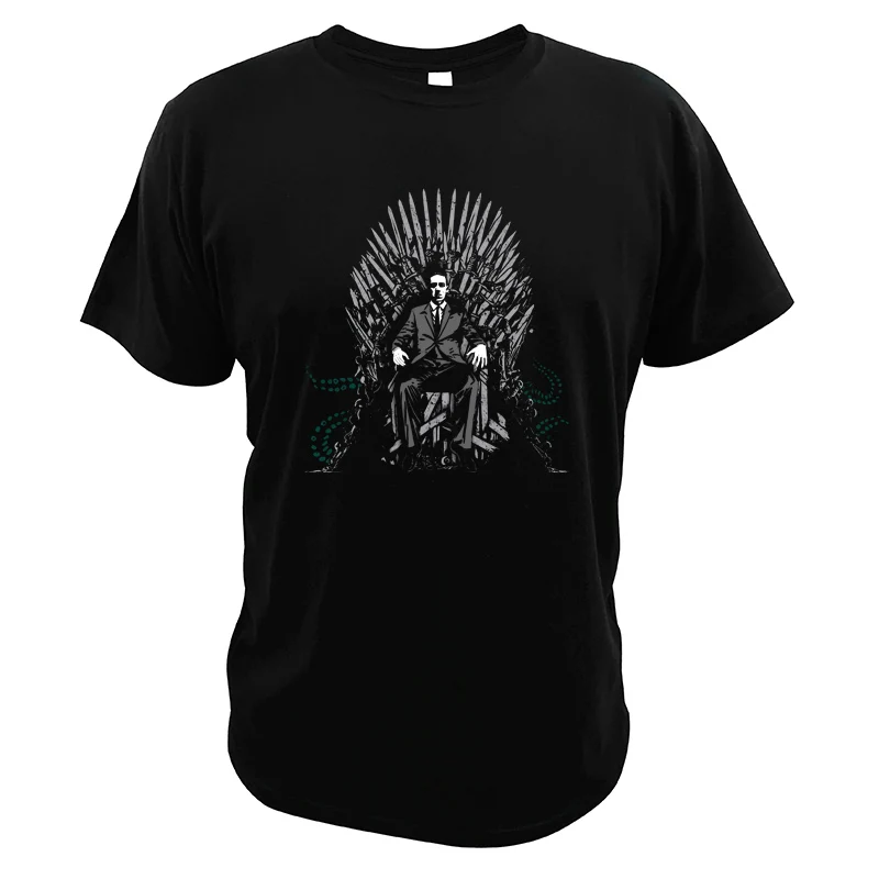 Call Of Cthulhu T Shirt Iron Throne EU Size Lovecraft Arkham Arcane High Quality Crew Neck Horror Tops Game of Thrones Tee Shirt
Call Of Cthulhu T Shirt Iron Throne EU Size Lovecraft Arkham Arcane High Quality Crew Neck Horror Tops Game of Thrones Tee Shirt