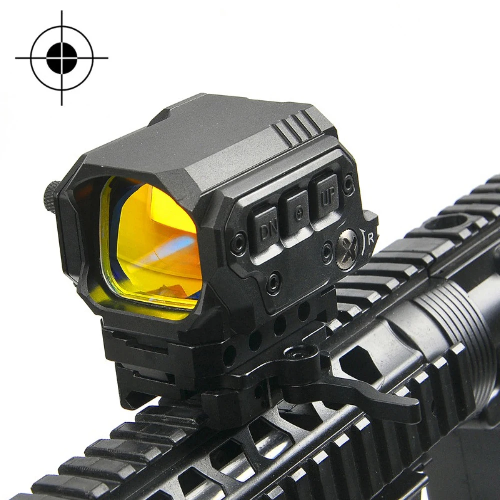Tactical Riflecope Optic Sight R1X Reflex Red Dot Sight Holographic Sight Hunting Scopes with IR Function for Airsoft Air Gun
Tactical Riflecope Optic Sight R1X Reflex Red Dot Sight Holographic Sight Hunting Scopes with IR Function for Airsoft Air Gun
