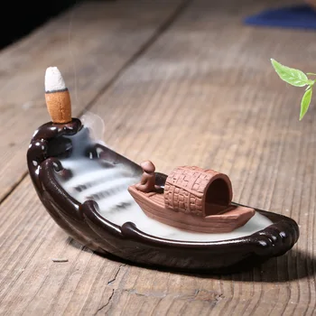 Creative Waterfall Backflow Incense Burner Ceramic Teahouse Smoke Censer Incense Burner Holder Porta Incenso Home Decor BW50XX
Creative Waterfall Backflow Incense Burner Ceramic Teahouse Smoke Censer Incense Burner Holder Porta Incenso Home Decor BW50XX