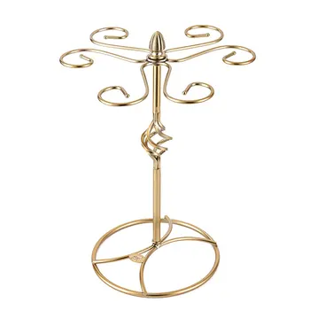 European Thread Hung Upside Wine Glass Stand Down Creative Wrought Iron Cup Holder for Bar KTV High Cup Rack Hanging Cup Shelf
European Thread Hung Upside Wine Glass Stand Down Creative Wrought Iron Cup Holder for Bar KTV High Cup Rack Hanging Cup Shelf
