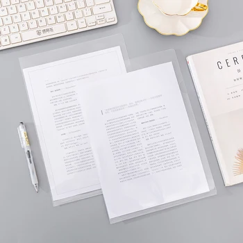 Transparent L-shaped File Folder Filing Products A4 Document Bag Report Covers Clip Test Paper File Holder Organizer Stationery
Transparent L-shaped File Folder Filing Products A4 Document Bag Report Covers Clip Test Paper File Holder Organizer Stationery