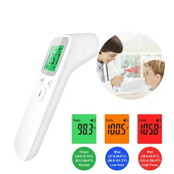 Digital Infrared Forehead Thermometer LCD IR Thermometer Non-contact IR Infrared Thermometer Temperature Meter with Fever Alarm
Digital Infrared Forehead Thermometer LCD IR Thermometer Non-contact IR Infrared Thermometer Temperature Meter with Fever Alarm