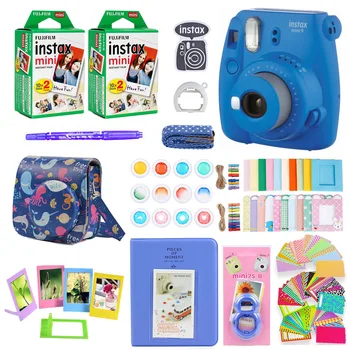 Fujifilm Instax Mini 9 Instant Photo Film Paper Camera Shoulder Strap Bag Printing Camera 40 Sheets Accessories Bundle Gift Set
Fujifilm Instax Mini 9 Instant Photo Film Paper Camera Shoulder Strap Bag Printing Camera 40 Sheets Accessories Bundle Gift Set