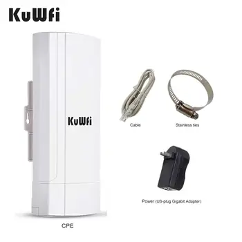 KuWFi 900Mbps Outdoor Router High Power 5.8G Wireless CPE/Repeater/WDS/Bridge Extend Wifi Signal 3-10KM for IP Camera PoE
KuWFi 900Mbps Outdoor Router High Power 5.8G Wireless CPE/Repeater/WDS/Bridge Extend Wifi Signal 3-10KM for IP Camera PoE
