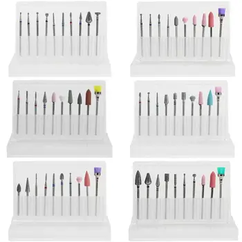 10pc/set Nail Drill Bits Electric Machine Manicure Rotary Burr Milling Cutter for Manicure Accessory Cuticle Drill Tools
10pc/set Nail Drill Bits Electric Machine Manicure Rotary Burr Milling Cutter for Manicure Accessory Cuticle Drill Tools