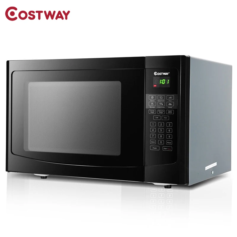 COSTWAY 1.1 Cu Ft Programmable Microwave Oven 1000W LED Display 6 Quick Cook Settings Sensor Reheating Microwave Ovens EP23618
COSTWAY 1.1 Cu Ft Programmable Microwave Oven 1000W LED Display 6 Quick Cook Settings Sensor Reheating Microwave Ovens EP23618