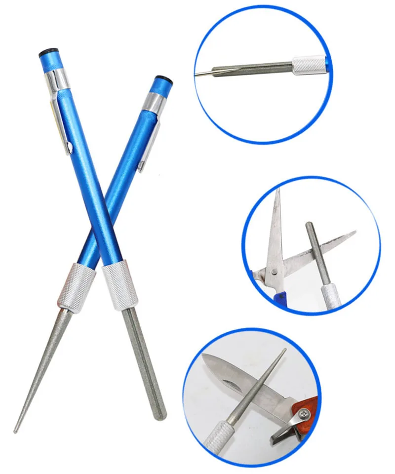 1Pcs Diamond Sharpening Pen Small Multifunctional And Convenient Knife Sharpener Whetstone Outdoor Pencil Stone Grinding Device
1Pcs Diamond Sharpening Pen Small Multifunctional And Convenient Knife Sharpener Whetstone Outdoor Pencil Stone Grinding Device