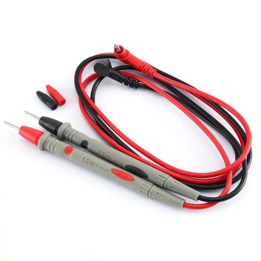 UYIGAO 2pcs Needle Tip Test Probe Lead 20A MultiMeter for Digital Multimeter Lead Probe Wire Cable for UNI-T/Victor Multimeter
UYIGAO 2pcs Needle Tip Test Probe Lead 20A MultiMeter for Digital Multimeter Lead Probe Wire Cable for UNI-T/Victor Multimeter