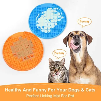 2 Sets of Pet Supplies Licking Food Mat Outdoor Pet Dinner Plate Slow Food Mat Slow Food Bowl Silicone
2 Sets of Pet Supplies Licking Food Mat Outdoor Pet Dinner Plate Slow Food Mat Slow Food Bowl Silicone