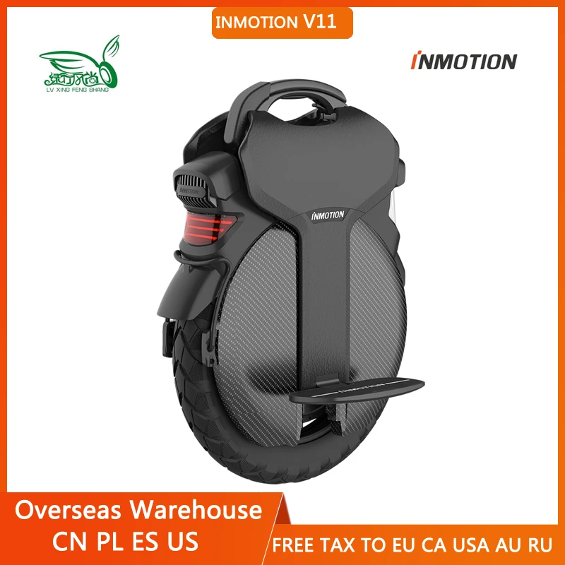 

2022 Hottest INMOTION V11 Adult Electric Unicycle One Wheel Bike Scooter Electric Wheels Motor 2200W 84V/1500wh,Headlight 18W