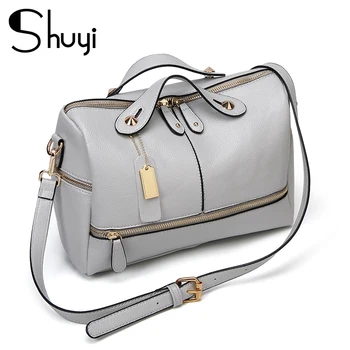 Women bag United States Autumn And Winter New Boston Women's Handbag First Layer Leather Crossbody Shoulder Bag Leather Bag
Women bag United States Autumn And Winter New Boston Women's Handbag First Layer Leather Crossbody Shoulder Bag Leather Bag