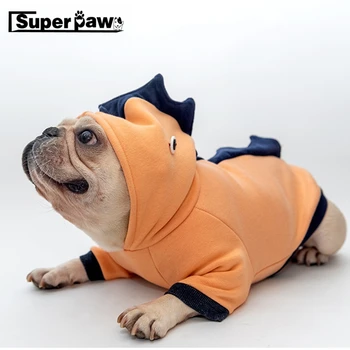 Dinosaur Cosplay Dog Cat Hoodie Funny Jacket Clothes Pet Winter Warm Apparel For Small Medium Dogs French Bulldog Pug FHC01
Dinosaur Cosplay Dog Cat Hoodie Funny Jacket Clothes Pet Winter Warm Apparel For Small Medium Dogs French Bulldog Pug FHC01