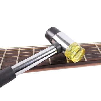 Double Headed Rubber Hammer Mallet Guitar Wire Replacement Tool Detachable Replaceable fret Fretboard Fretwork Installing Tool
Double Headed Rubber Hammer Mallet Guitar Wire Replacement Tool Detachable Replaceable fret Fretboard Fretwork Installing Tool