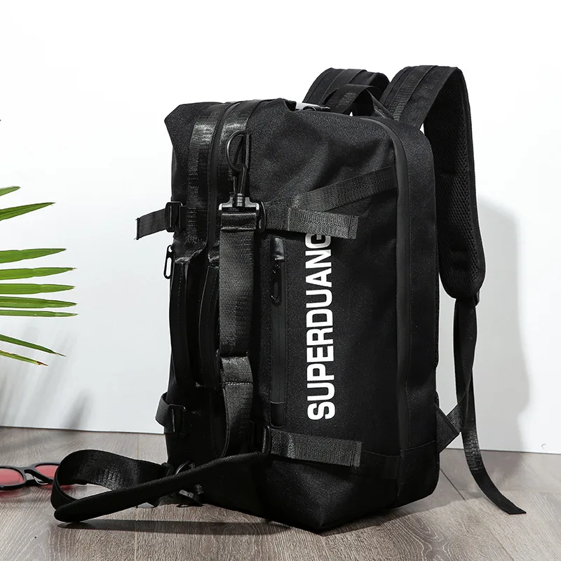 2019 multifunctional practical trendy men's double shoulder bag luggage collision color one shoulder bag backpack leisure
2019 multifunctional practical trendy men's double shoulder bag luggage collision color one shoulder bag backpack leisure