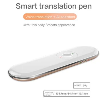 Smart Instant Voice Translator 40+ Languages T9 Real Time Multi-Languages Speech Interactive Translation Tool Bluetooth Portable
Smart Instant Voice Translator 40+ Languages T9 Real Time Multi-Languages Speech Interactive Translation Tool Bluetooth Portable